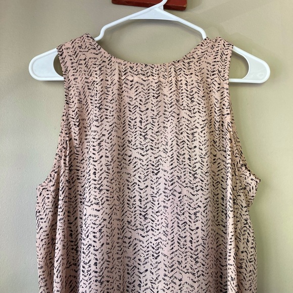 Loft Tan & Black Printed Lightweight Tank Top M - Picture 3 of 6
